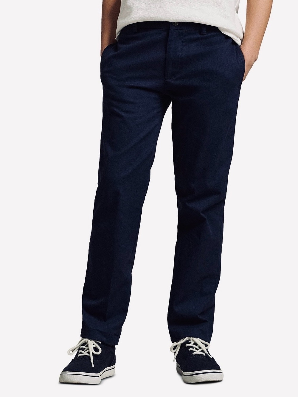 NWT Polo Ralph Lauren Boys 14 Aviator Navy Chino Pants Classic Preppy Cotton